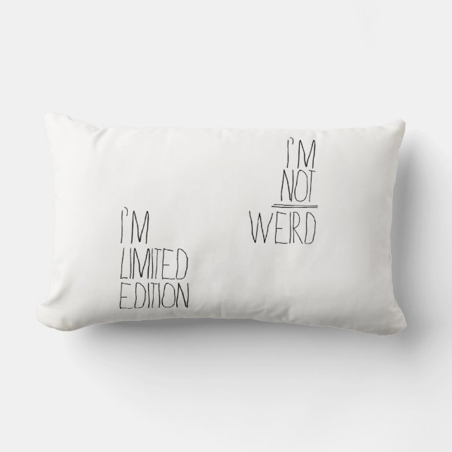 Sie zeigen seiend speziell lendenkissen (Vorderseite)