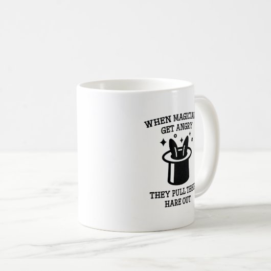 Sie ziehen sich den Hase raus Kaffeetasse (VorderseiteRechts)