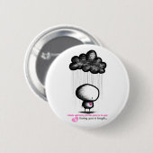 Sie zu lieben ist stark button (Vorne & Hinten)