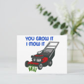 Sie züchten es postkarte (Stehend Vorderseite)