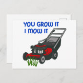 Sie züchten es postkarte (Vorne/Hinten)