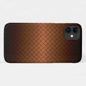 Siebblechmuster Schwarz bis Kupfer Fade Case-Mate iPhone Hülle (Rückseite (Horizontal))