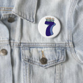 Sieben 7. Geburtstags-Geschenke Button (Beispiel)