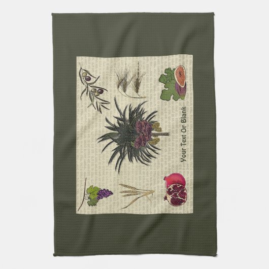 Sieben Arten Geschirrtuch (Vertikal)