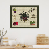 Sieben Arten Poster (Küche)