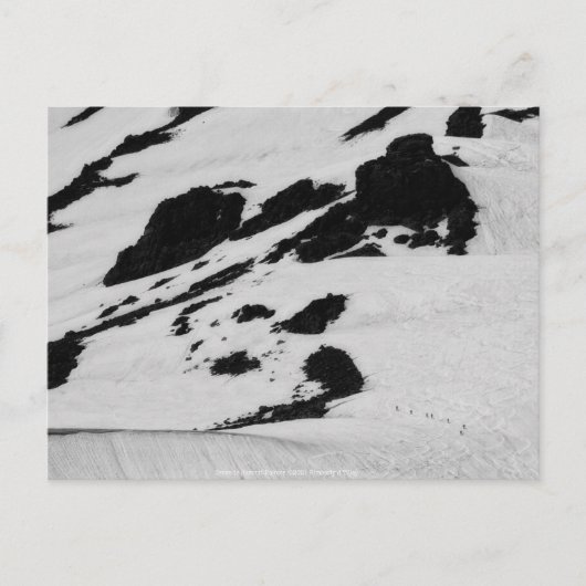 Sieben bis zum Gipfel Postkarte (Vorderseite)