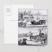 Sieben Bischöfe: 1688 zum Tower Postkarte (Vorne/Hinten)