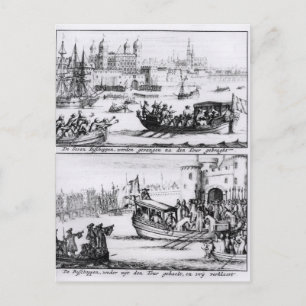 Sieben Bischöfe: 1688 zum Tower Postkarte