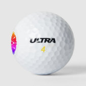 Sieben Blume Golfball (Logo)