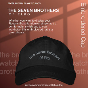 Sieben Brüder von Elko bestickter Hut