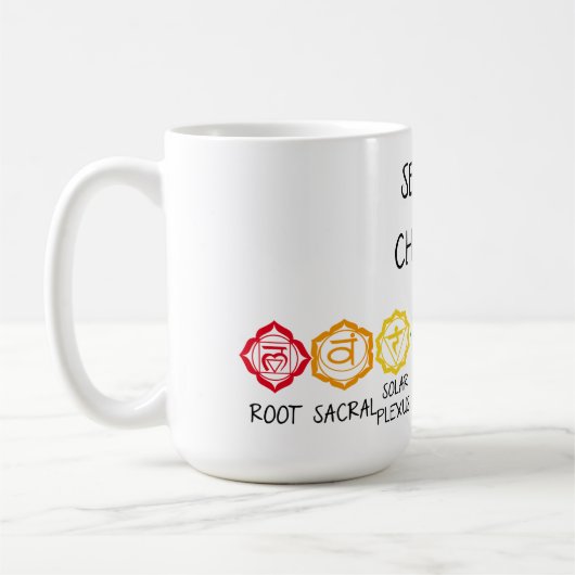 SIEBEN CHAKRA KAFFEETASSE (Links)