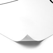 Sieben Chakra-Minimalistisches Design mit benutzer Poster (Ecke)