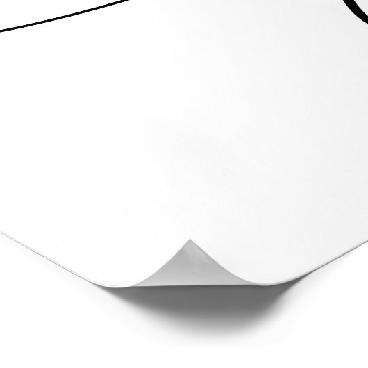 Sieben Chakra-Minimalistisches Design mit benutzer Poster (Ecke)