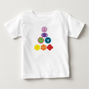 Sieben-Chakra-Yoga-Kinder Fleece-Pullover Baby T-shirt