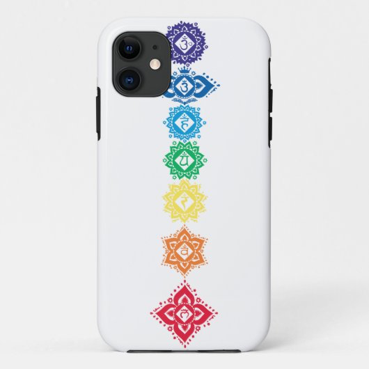 Sieben Chakras 7 Telefon Case-Mate iPhone Hülle (Rückseite)