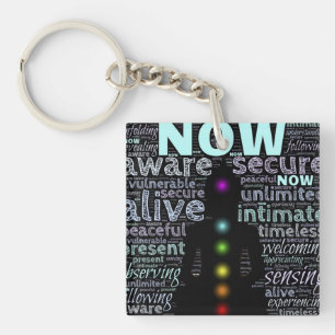 Sieben Chakras Schlüsselanhänger