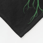 Sieben Chakren als chakra-farbige Blumen, Yoga und Fleecedecke (Ecke)