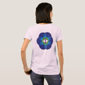 Sieben CIs Band Ladys T-Shirt (Schwarz voll)