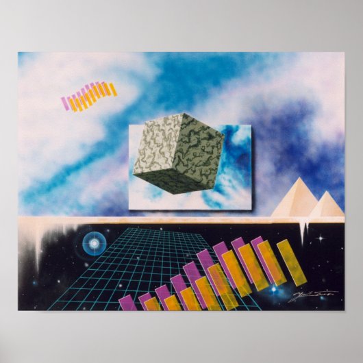 Sieben Dimensionen Poster (Vorne)