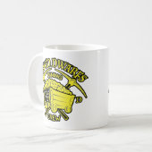 SIEBEN DWARFS MINENTRAIN UND STICKER  KAFFEETASSE (Vorderseite Links)