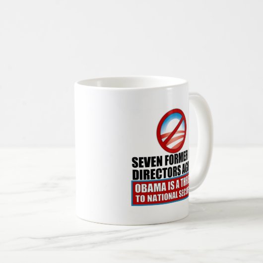 Sieben ehemalige CIA Direktoren Kaffeetasse (VorderseiteRechts)
