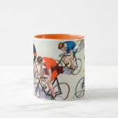 Sieben Fahrradfahrer Racing, 1897 Tasse (Zentrum)