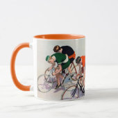 Sieben Fahrradfahrer Racing, 1897 Tasse (Links)