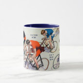 Sieben Fahrradfahrer Racing, 1897 Tasse (Zentrum)