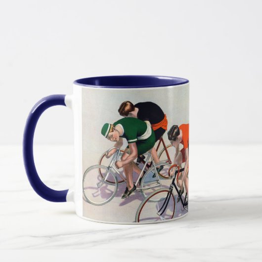 Sieben Fahrradfahrer Racing, 1897 Tasse (Links)