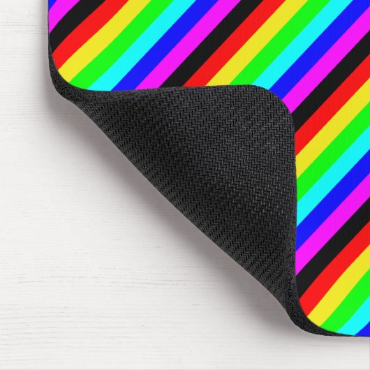 sieben Farben Mousepad (Ecke)