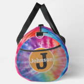 Sieben-Farben-Tie-Dye-Vortex-Monogramm personalisi Duffle Bag (Rechts)