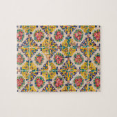 Sieben-Farbeperserfliese Puzzle (Horizontal)
