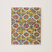 Sieben-Farbeperserfliese Puzzle (Vertikal)