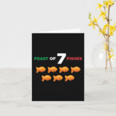 Sieben Fische Karte (Gelbe Blume)