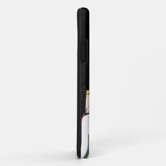 Sieben Flaschen Wein Case-Mate iPhone Hülle (Hinten/Rechts)