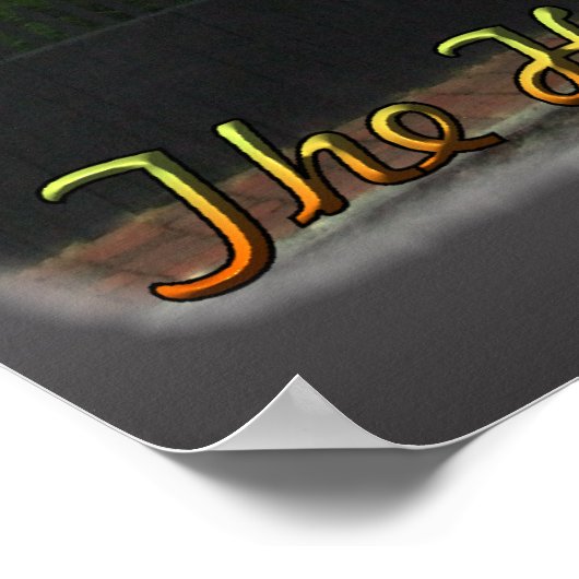 Sieben Gables Poster im Haus (Ecke)