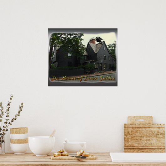 Sieben Gables Poster im Haus (Küche)