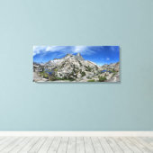 Sieben Gables über sieben Gabelseen - Sierra - Leinwanddruck (Insitu (Holzboden))