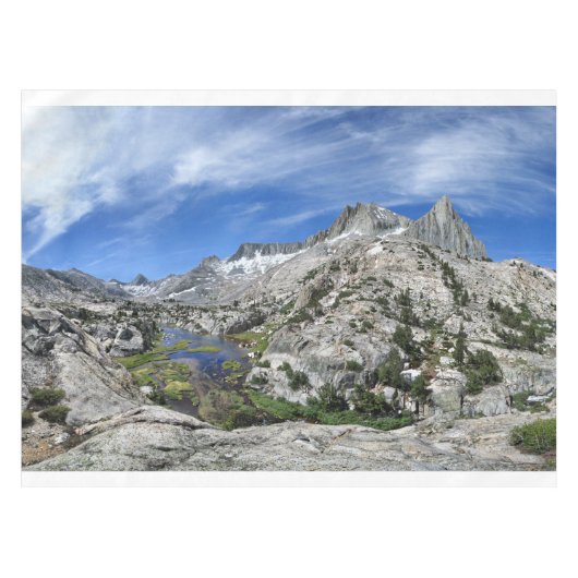 Sieben Gables über sieben Gabelseen - Sierra - Tischdecke (Vorderseite (Horizontal))