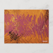 Sieben Geschenke - LESEZEICHEN Postkarte (Rückseite)