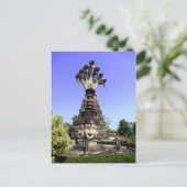 Sieben gingen Naga, Thailand voran Postkarte (Stehend Vorderseite)