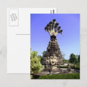 Sieben gingen Naga, Thailand voran Postkarte (Vorne/Hinten)