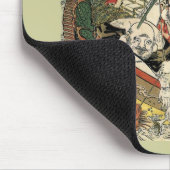Sieben Götter des Guten Glücks Hokusai Kunstkunst Mousepad (Ecke)