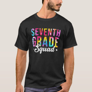 Sieben-Grad-Squad-Gefärbte Krawatte-Team Siebter K T-Shirt