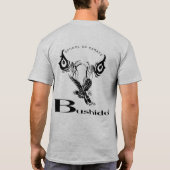 Sieben Grundsätze des Bushido + Logo T-Shirt (Rückseite)
