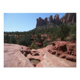 Sieben heilige Pools in Sedona Arizona Fotodruck