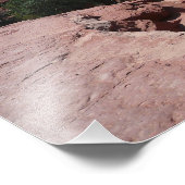 Sieben heilige Pools in Sedona Arizona Fotodruck (Ecke)