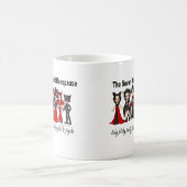 Sieben Hexen Menopausen-Tasse Kaffeetasse (Mittel)