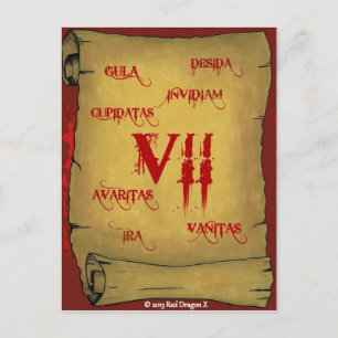 Sieben II Postkarten