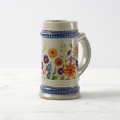 Sieben in Bloom - Tasse der Blumenfantasie ☕ 💐 (VorderseiteRechts)